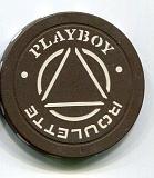 PLAYBOY circle triangle brown